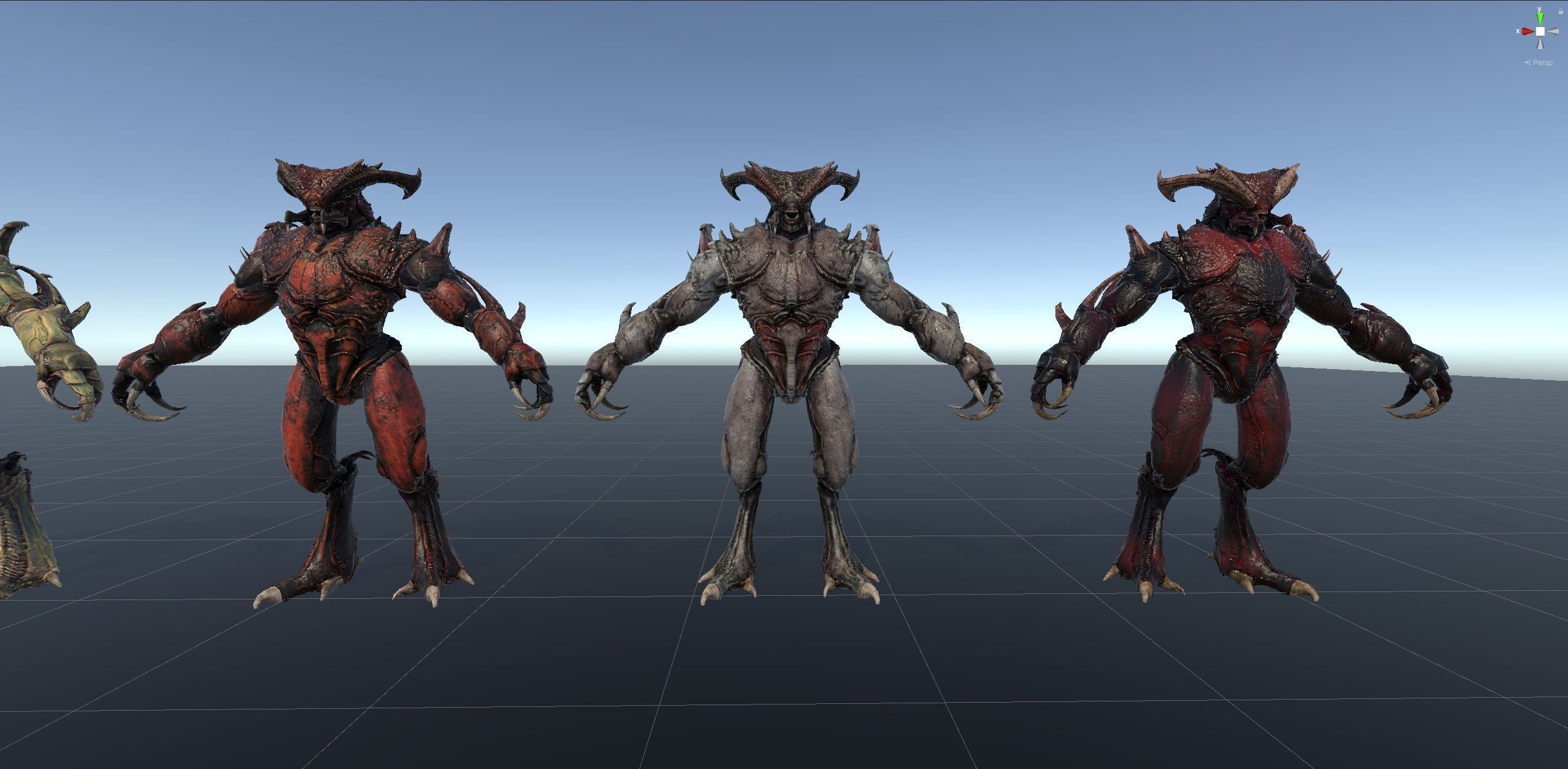 Blister - Demon Beetle Low-poly 3D model_13