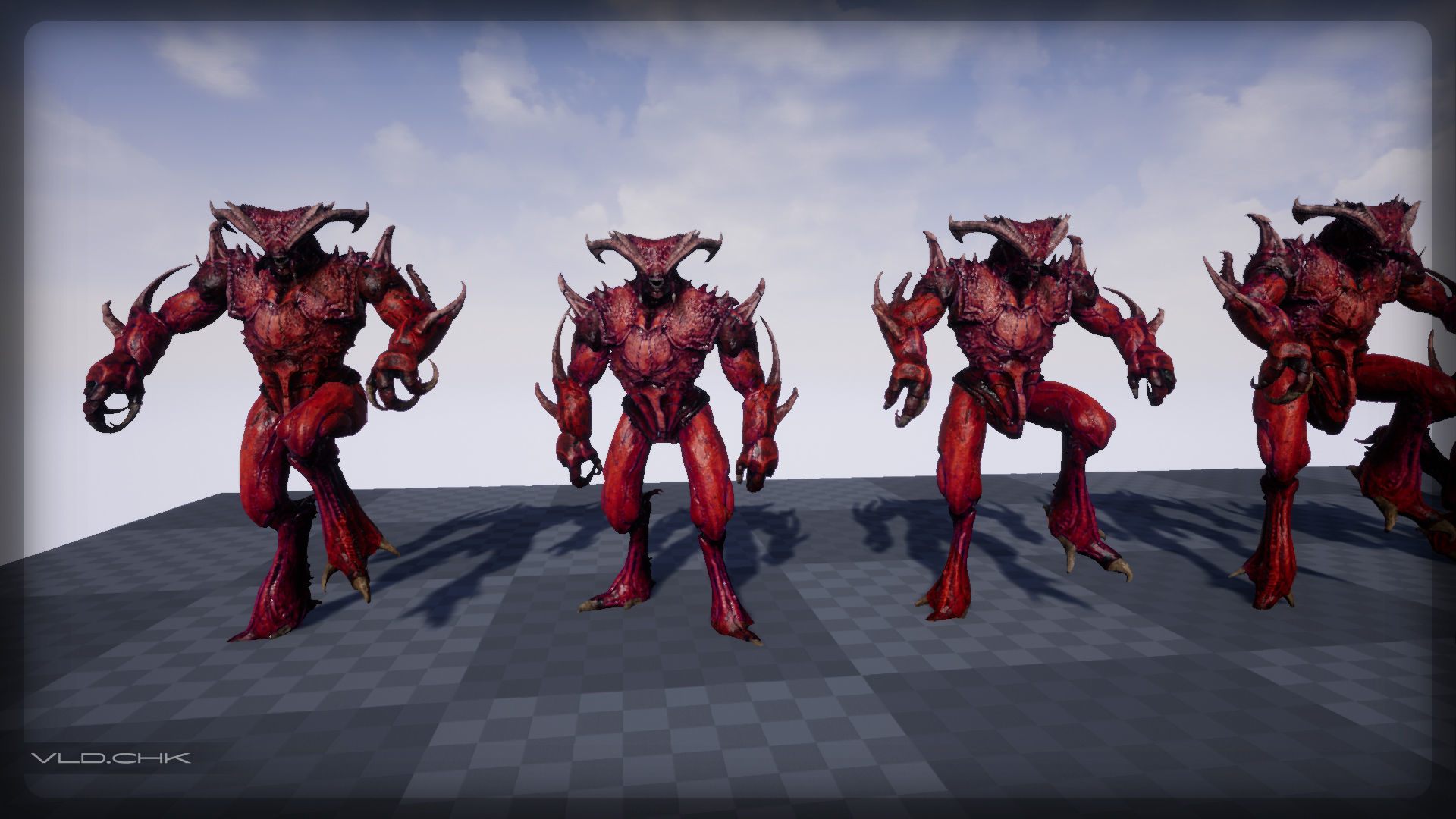 Blister - Demon Beetle Low-poly 3D model_19