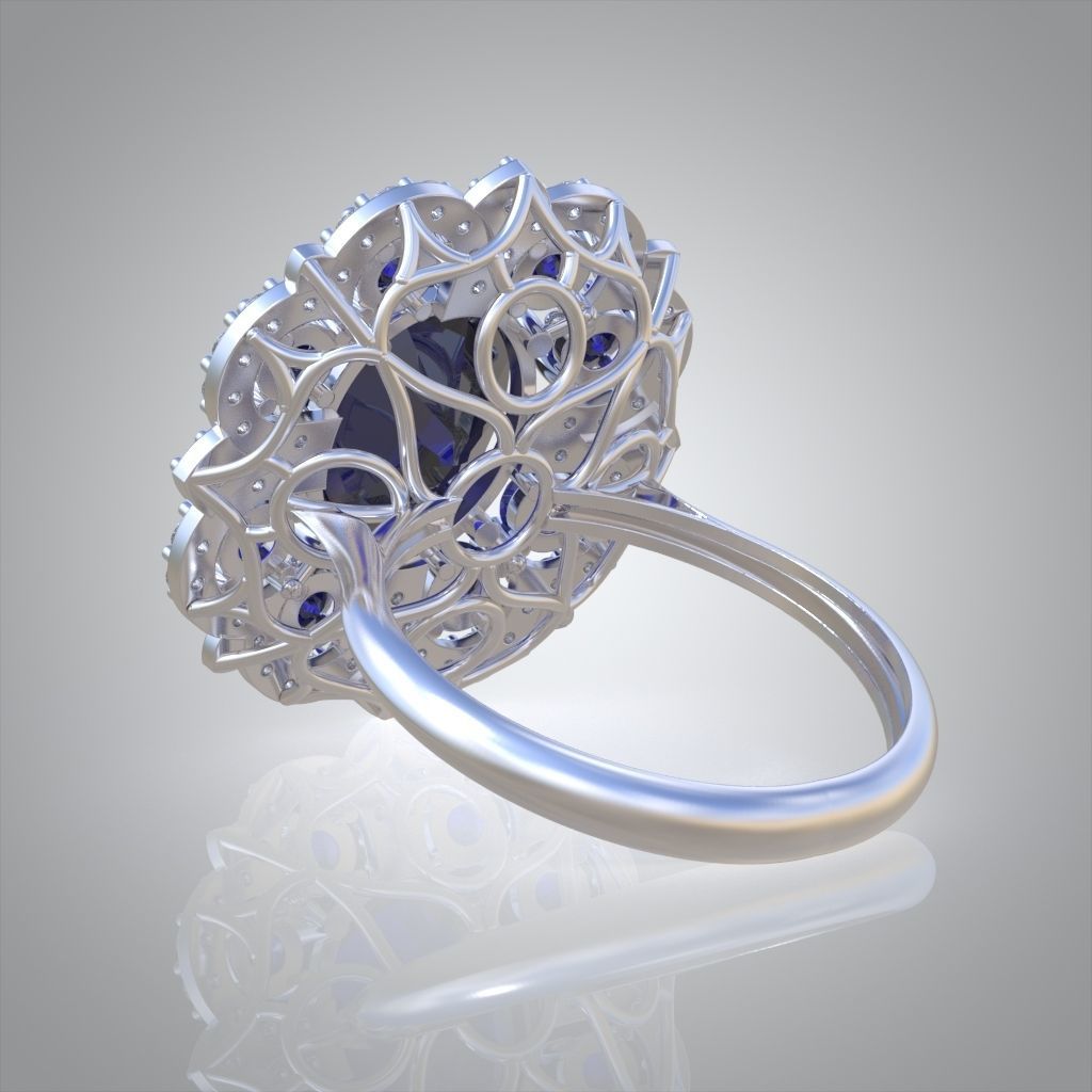 Ring 3D model 0211 3D printable model 3D print model_9