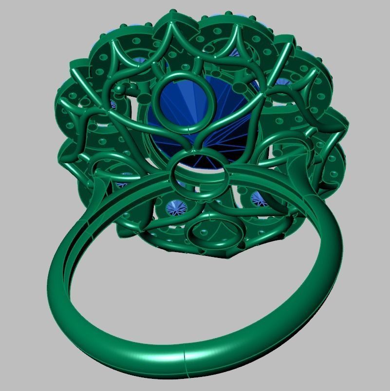 Ring 3D model 0211 3D printable model 3D print model_18
