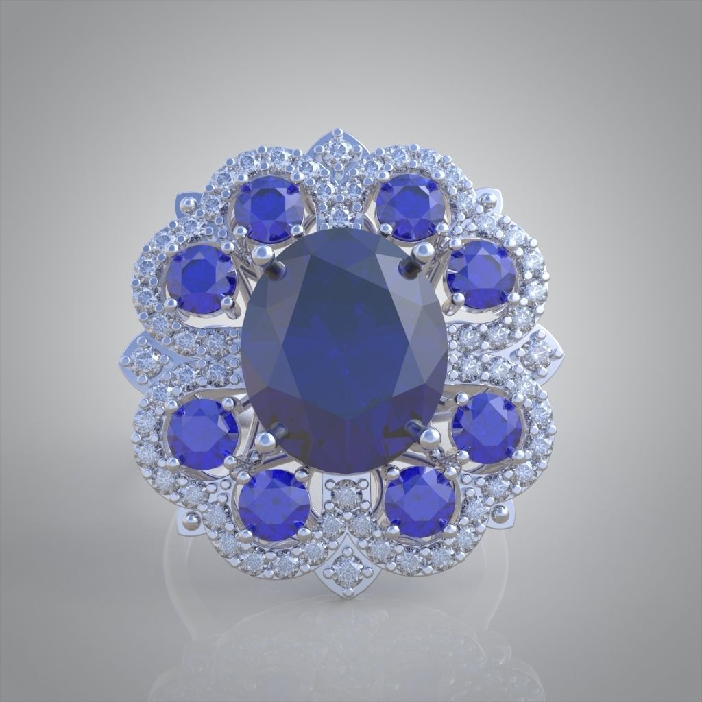 Ring 3D model 0211 3D printable model 3D print model_14