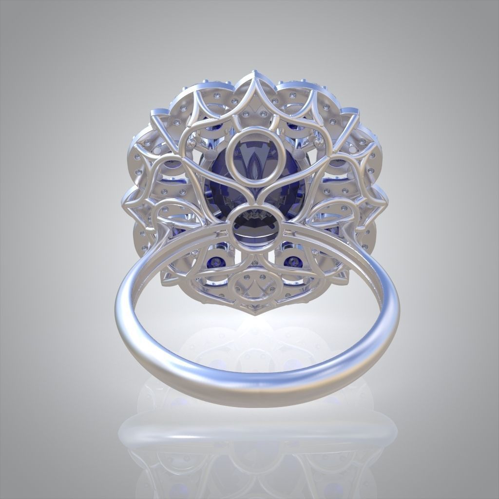 Ring 3D model 0211 3D printable model 3D print model_12