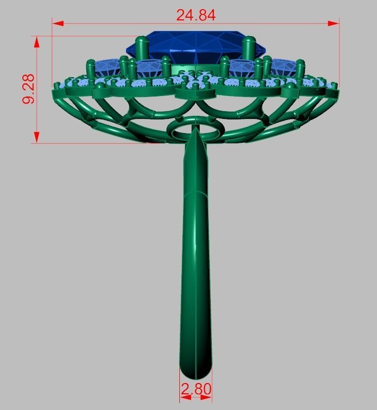 Ring 3D model 0211 3D printable model 3D print model_15