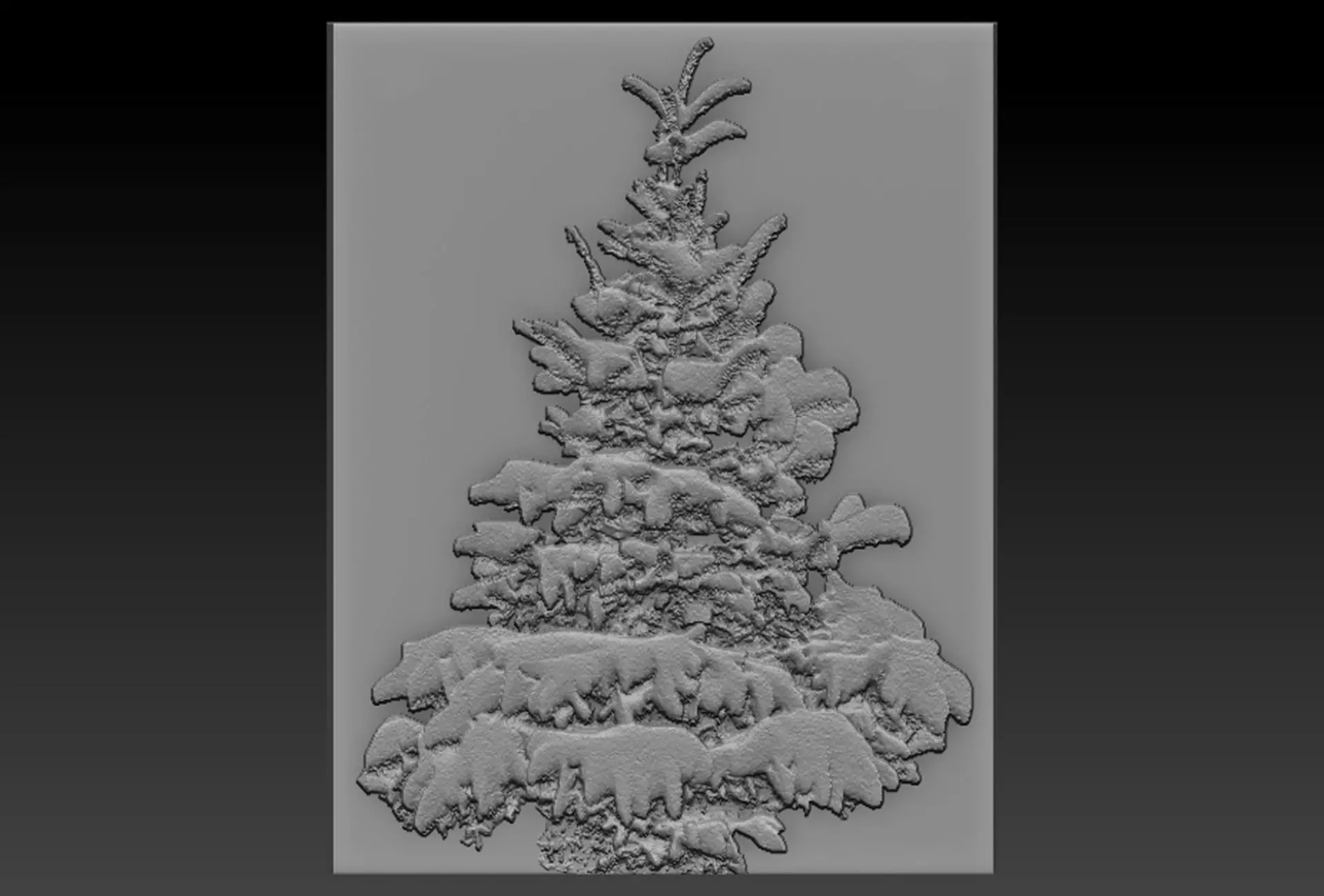 Christmas Tree 3D print model_0