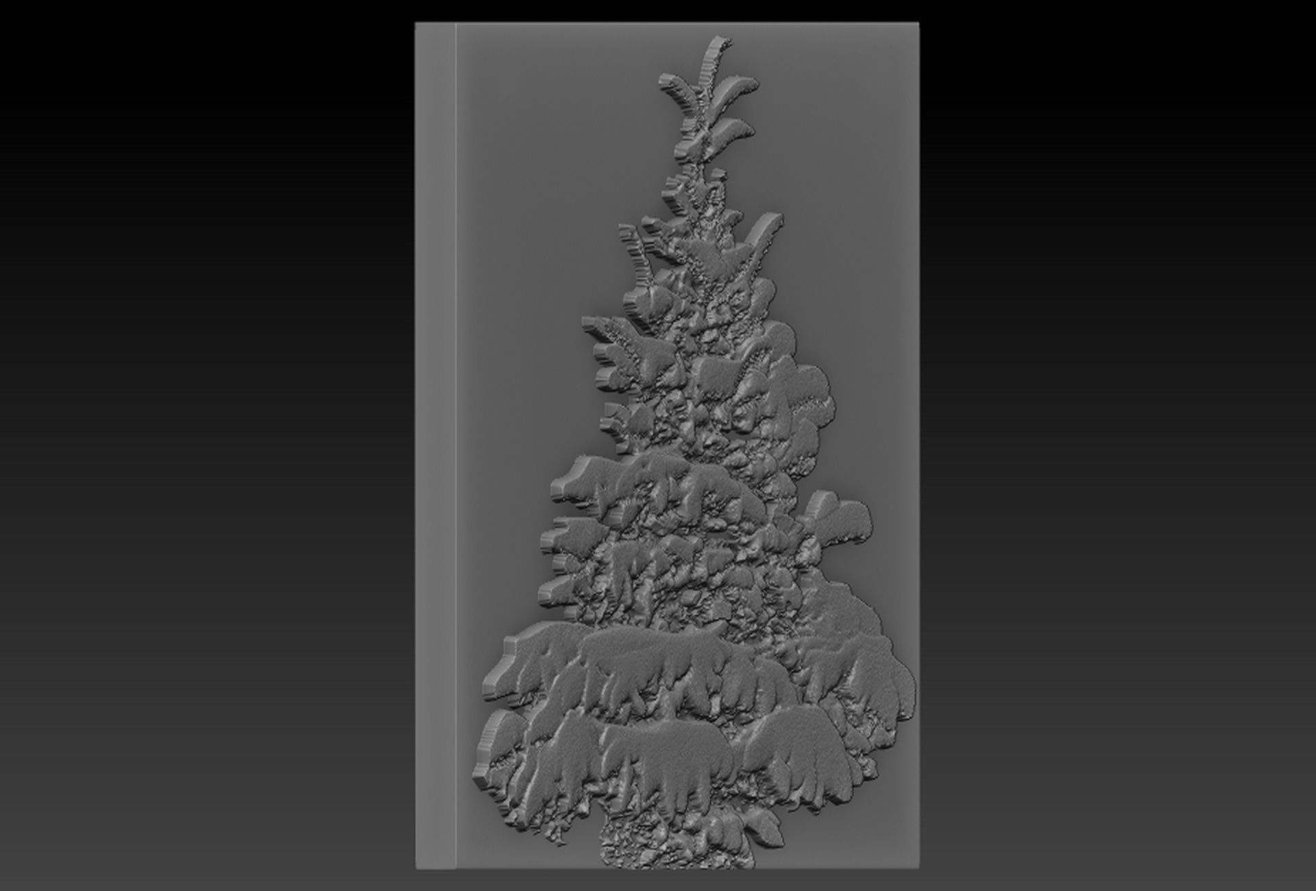 Christmas Tree 3D print model_1