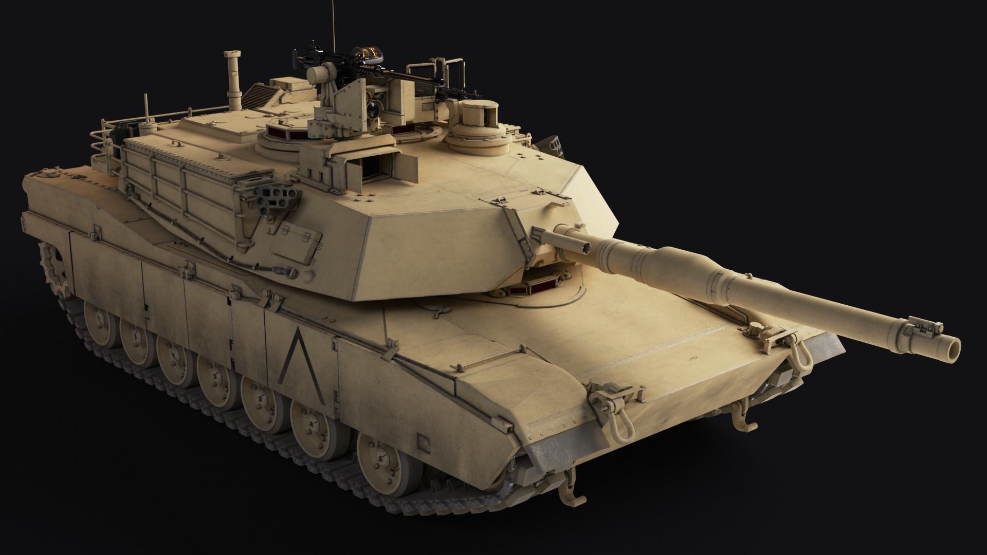 M1A2 Abrams SEPv2 3D model_4