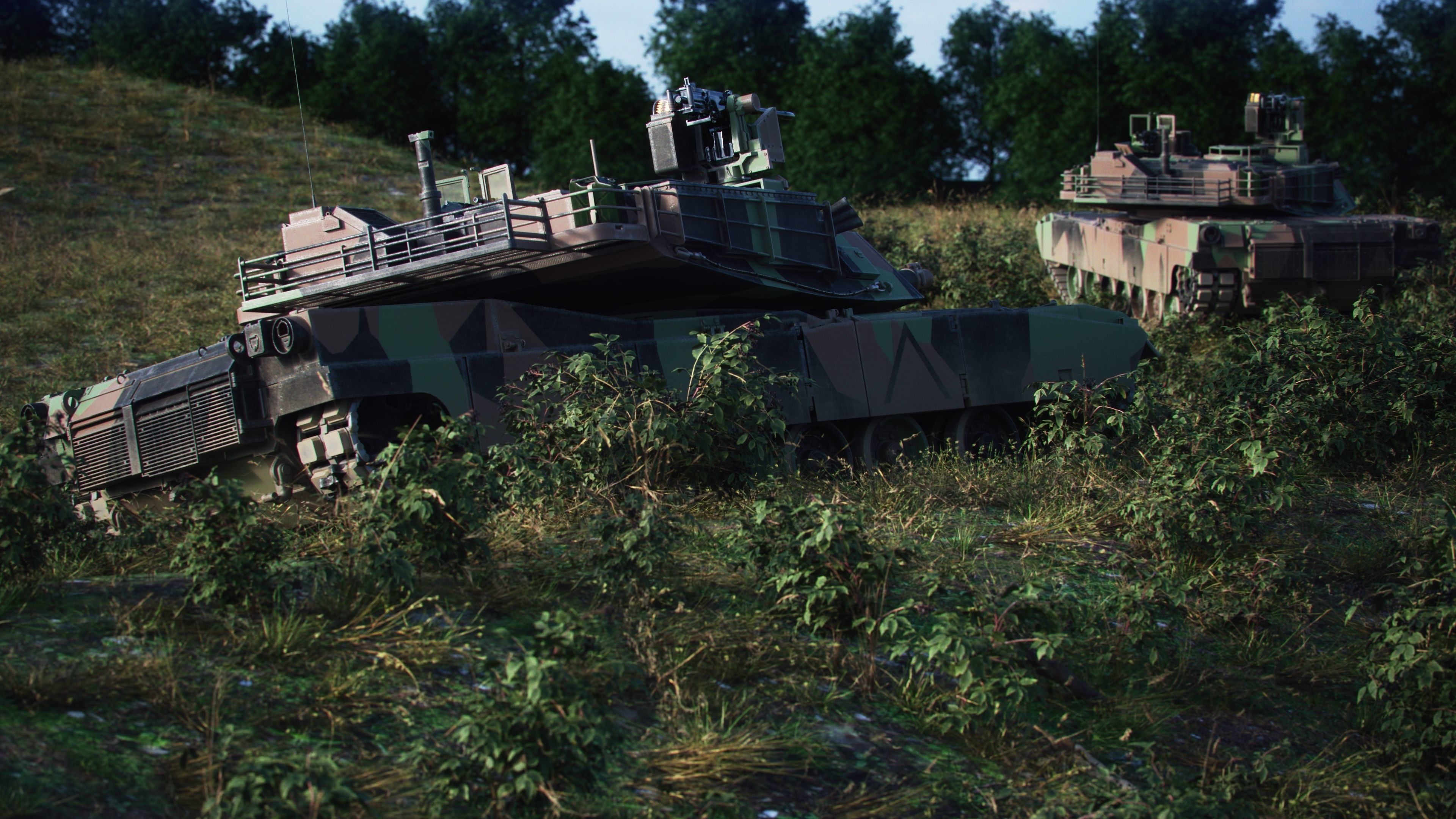 M1A2 Abrams SEPv2 3D model_21