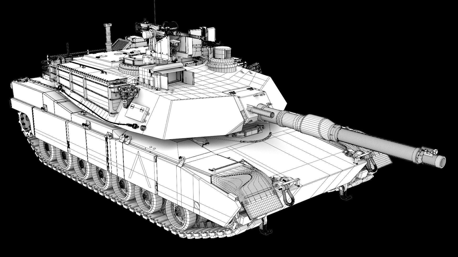 M1A2 Abrams SEPv2 3D model_15