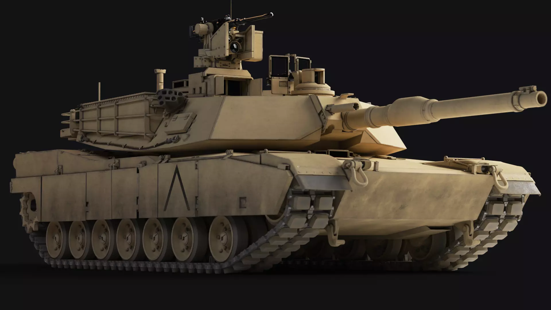 M1A2 Abrams SEPv2 3D model_0