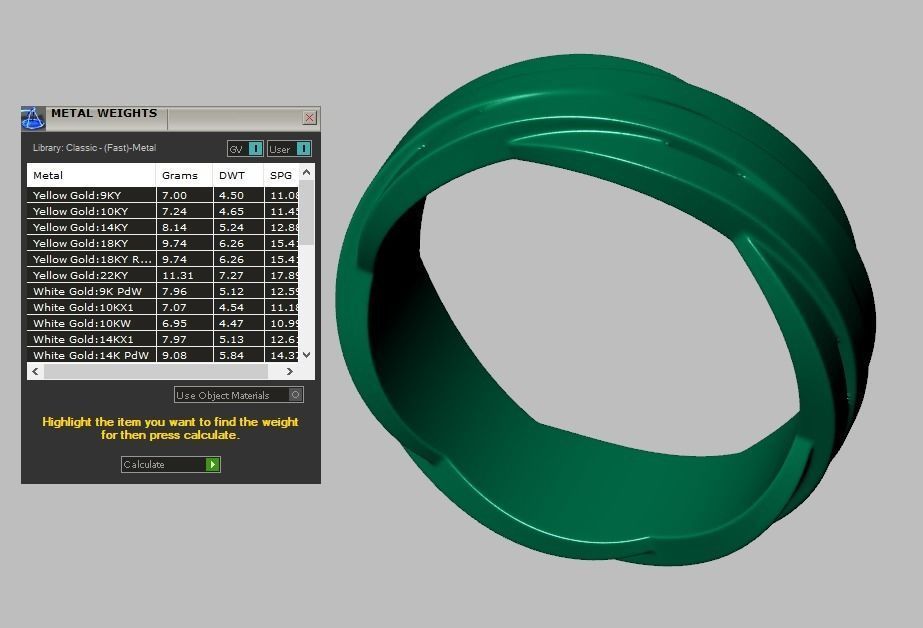 Ring 3D model 0214 3D printable model 3D print model_16