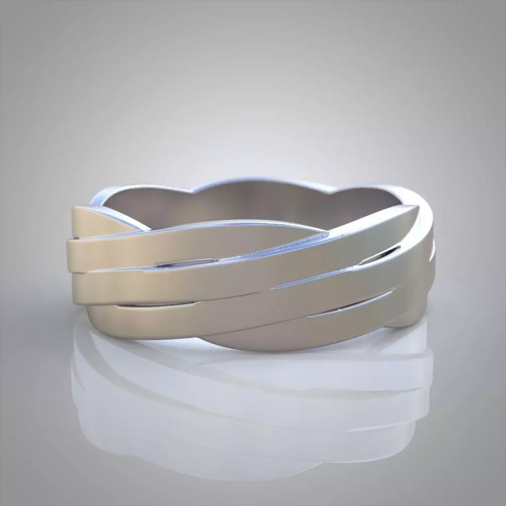 Ring 3D model 0214 3D printable model 3D print model_0