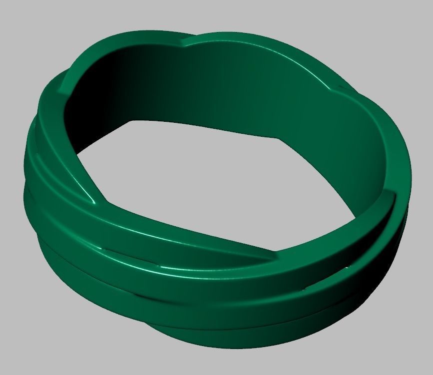 Ring 3D model 0214 3D printable model 3D print model_15