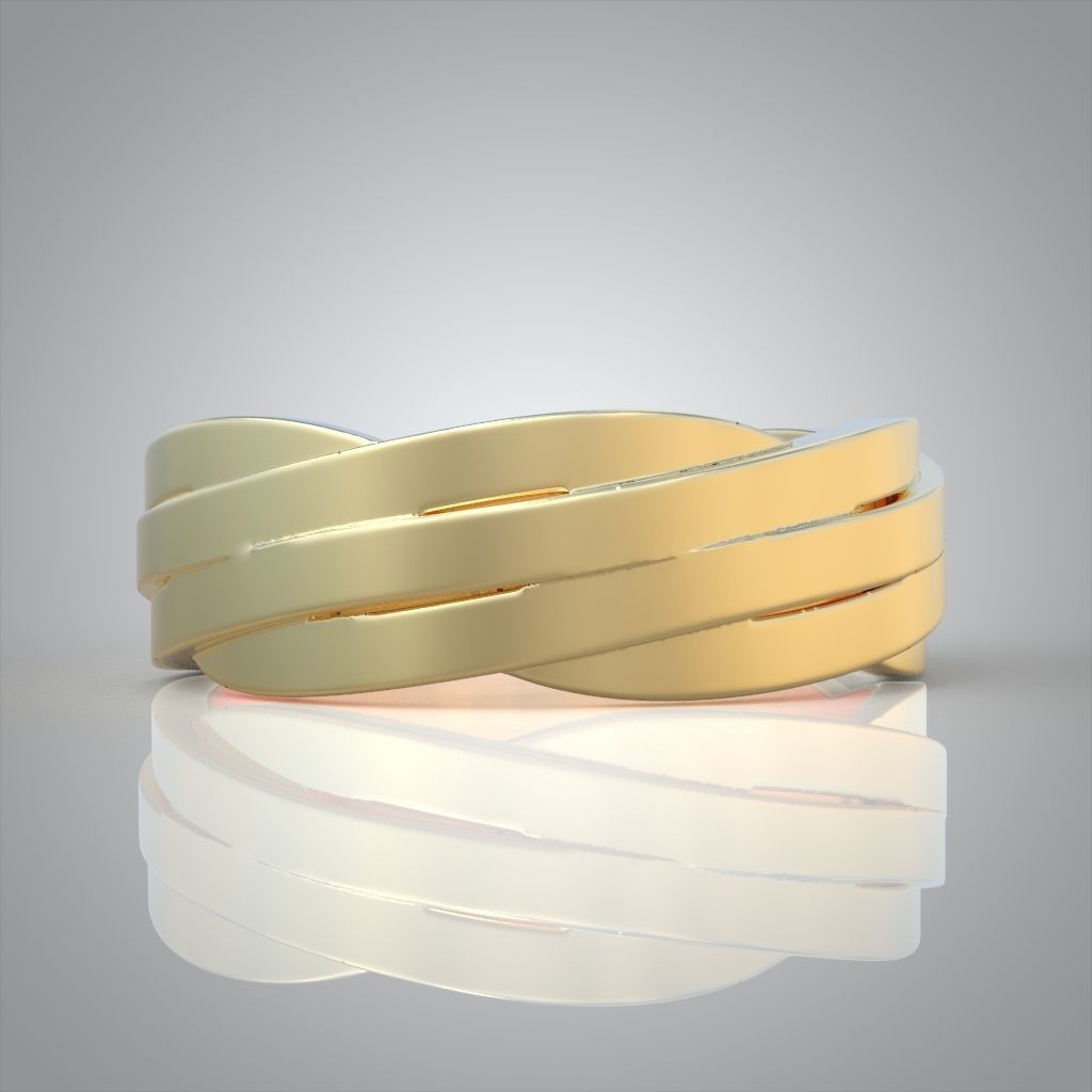 Ring 3D model 0214 3D printable model 3D print model_11