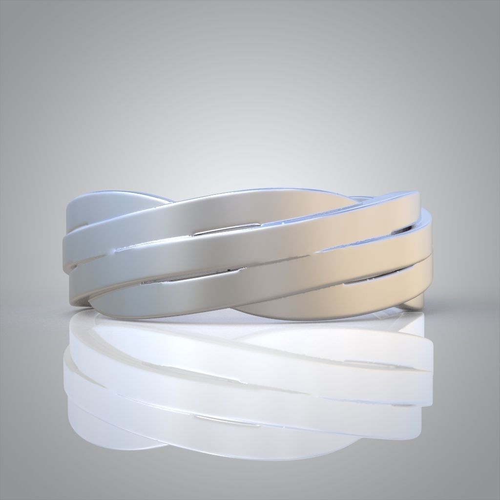 Ring 3D model 0214 3D printable model 3D print model_10