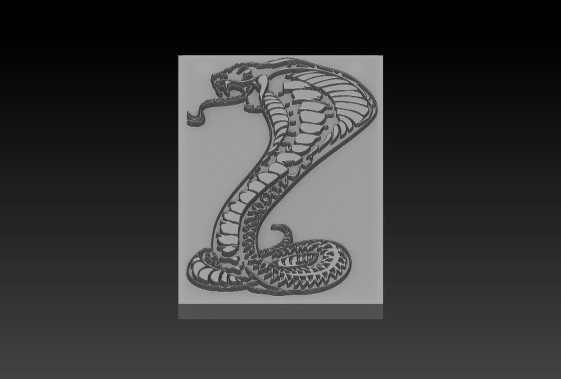 Cobra Snake 3D print model_4
