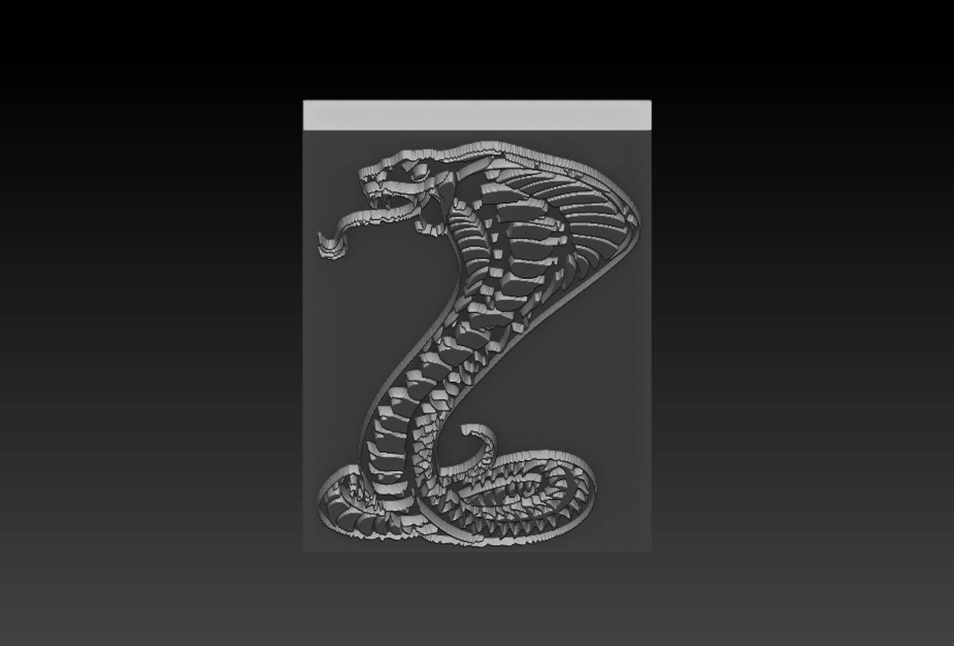 Cobra Snake 3D print model_3