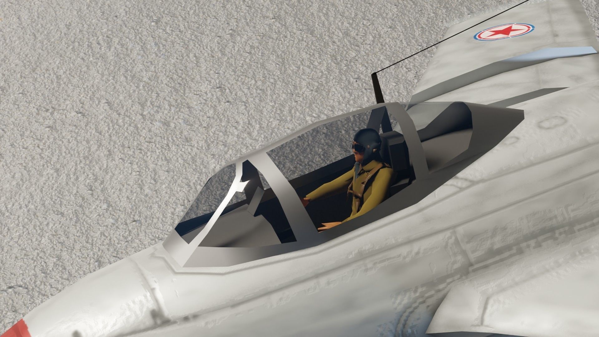 Mikoyan-Gurevich MIG-15 Fagot Low-poly 3D model_15