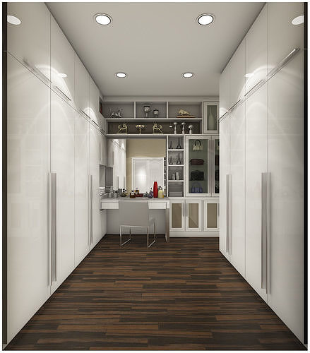 bedroom 10 3D model 6