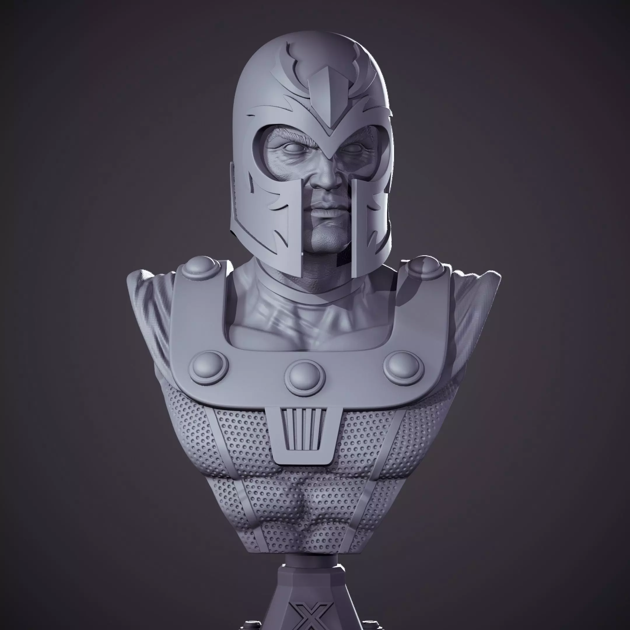 MAGNETO X- MEN BUST 3D print model