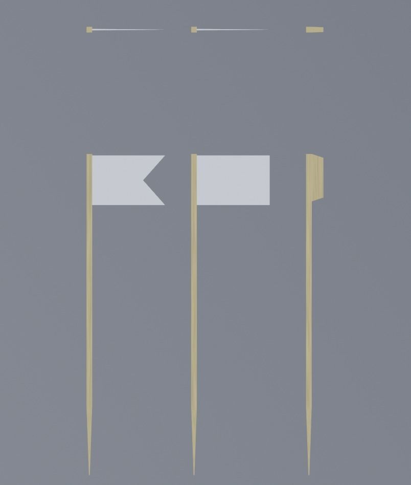 Sandwich create set -Bread and ingredient- Low-poly 3D model_30