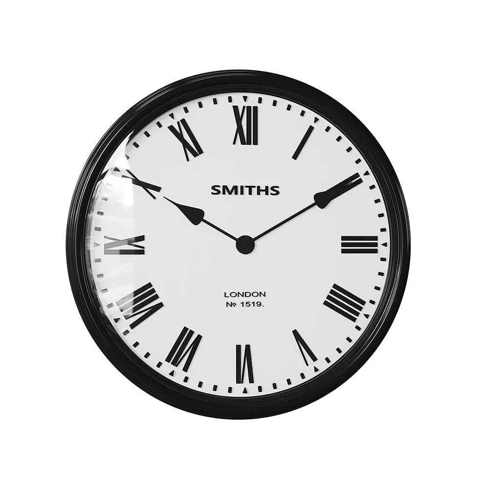 Station Clock 3D model_0