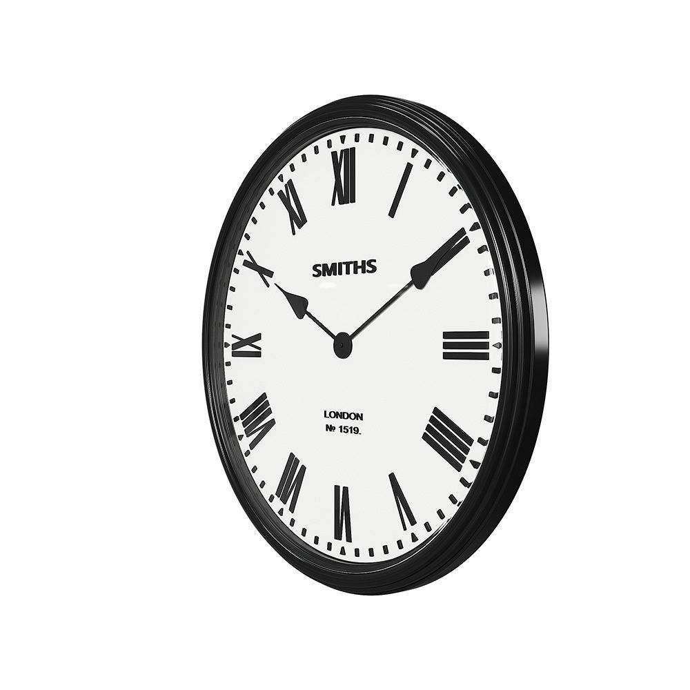 Station Clock 3D model_5