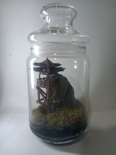 Japanese Model For Aquarium and Terrarium  Free 3D print model