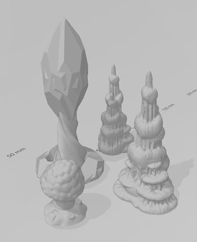Crystal Cavern 3D print model