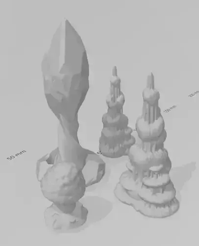 Crystal Cavern 3D print model