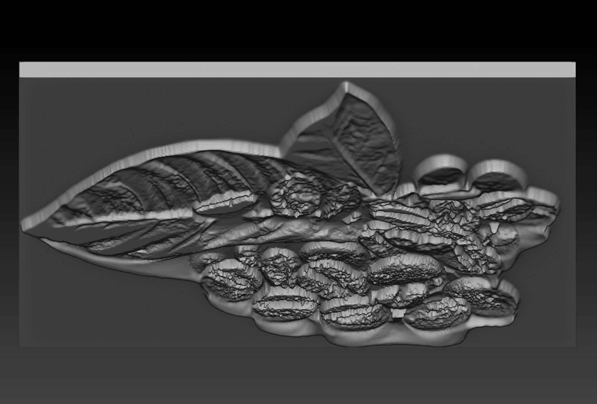 Coffee Beans 3D print model_3