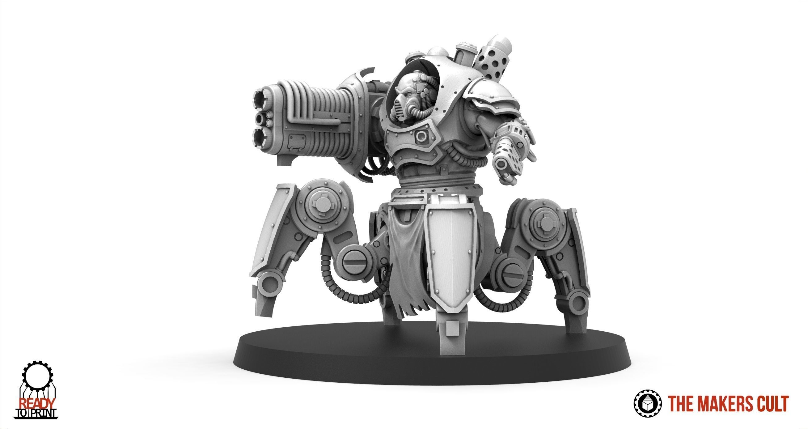 Dark Techno - Grimnaut 3D print model_1