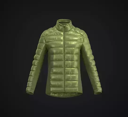 Puffer Mid Layer Jacket 3D model