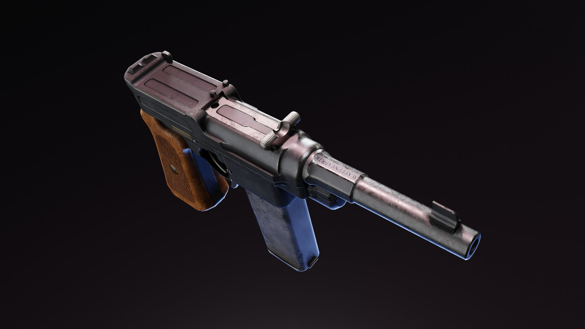 Mauser 06 08 Low-poly 3D model_3