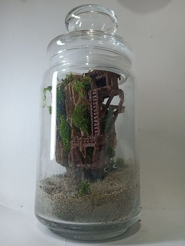 Japanese Model For Aquarium and Terrarium  Free 3D print model