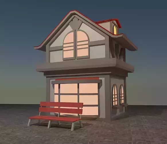 Chinese house model