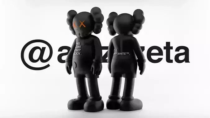 Kaws Off White Companion 1 Textured