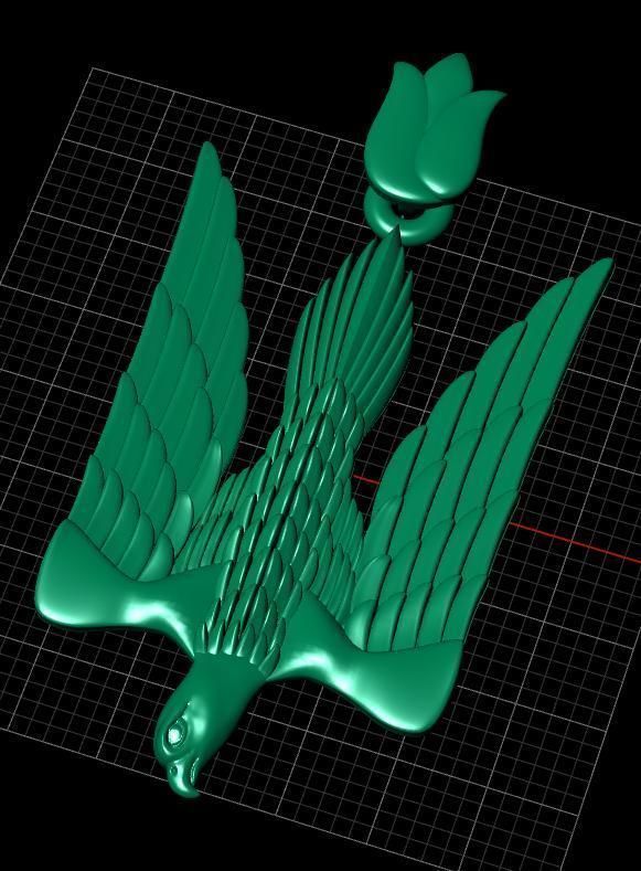 Ukrainian Trident 3D print model_13