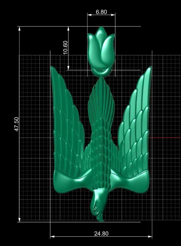 Ukrainian Trident 3D print model_14