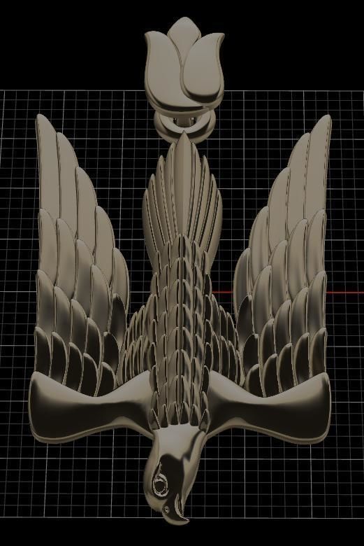 Ukrainian Trident 3D print model_5