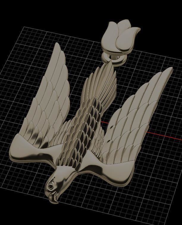 Ukrainian Trident 3D print model_7