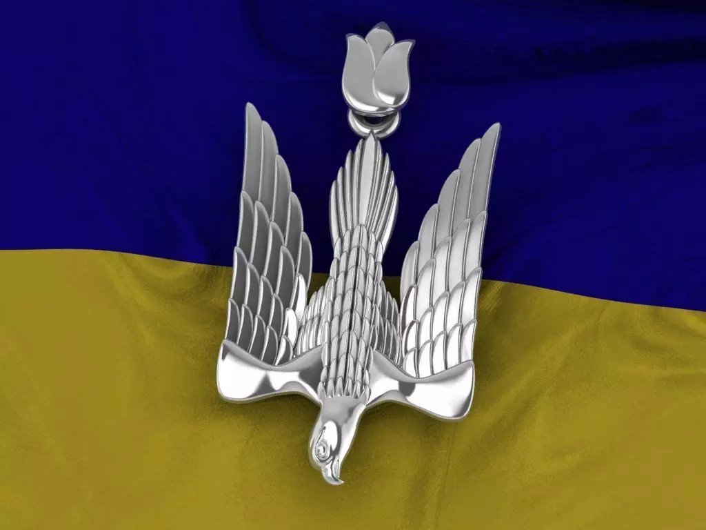 Ukrainian Trident 3D print model_0