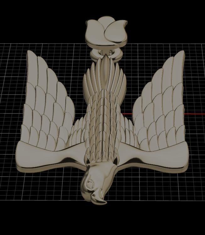 Ukrainian Trident 3D print model_4