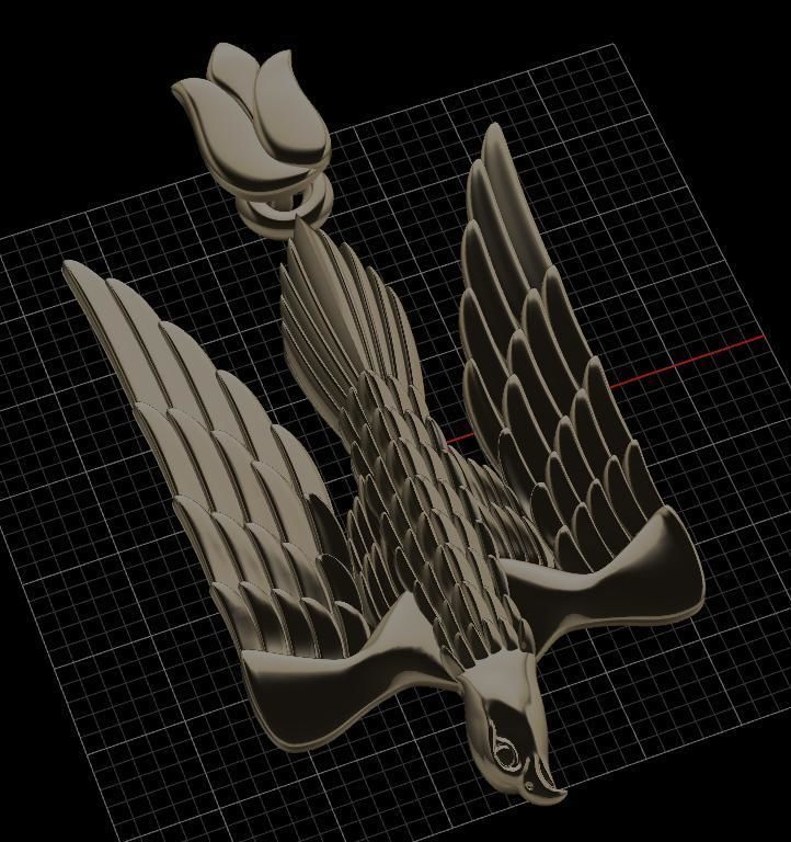 Ukrainian Trident 3D print model_6