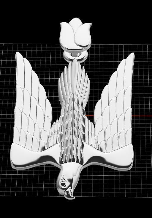 Ukrainian Trident 3D print model_8