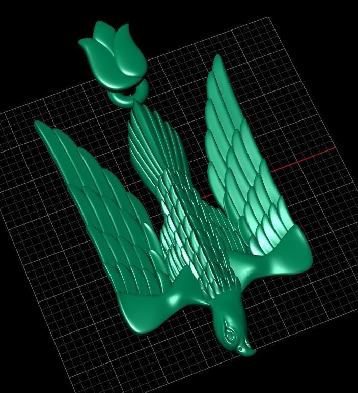 Ukrainian Trident 3D print model_12