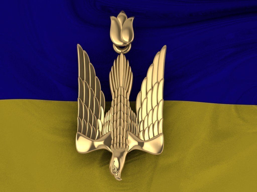 Ukrainian Trident 3D print model_2