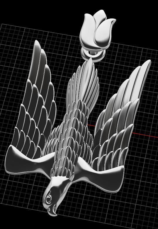 Ukrainian Trident 3D print model_9