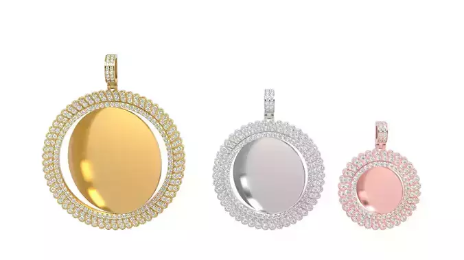 Picture pendant 1-2 inch N 90