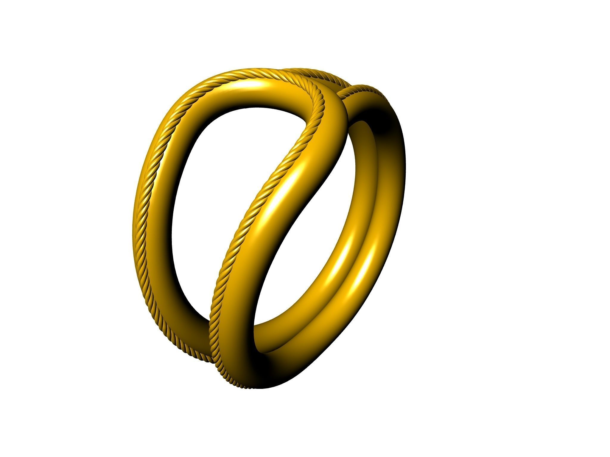 rope ring stl verified 3D print model_10