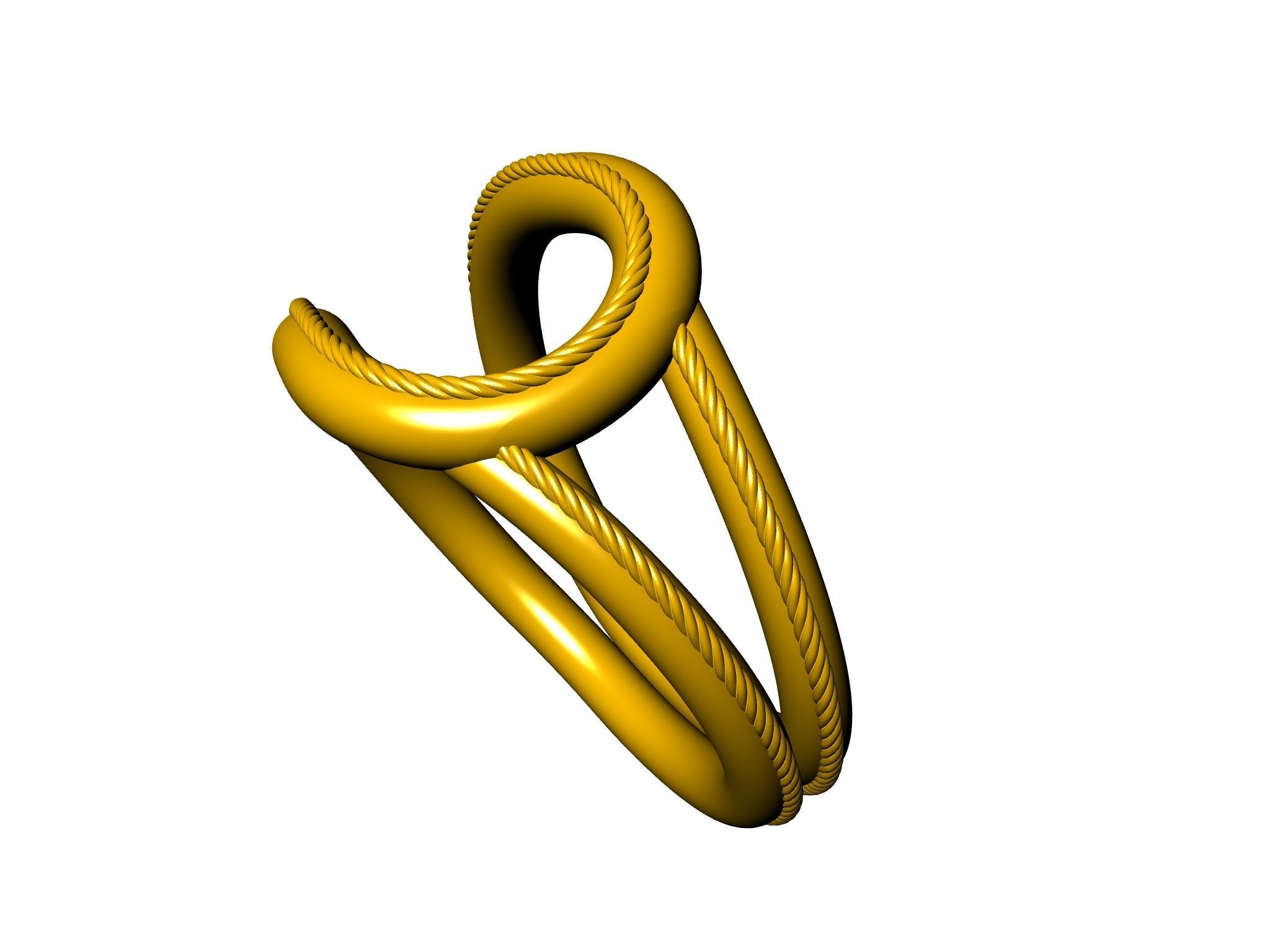 rope ring stl verified 3D print model_8